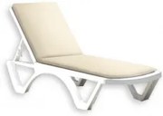 Възглавница за шезлонг 175 х 50см - Бежова