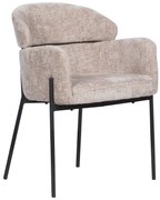 Трапезен стол CROTONE - светлобежов