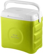 Sencor - Преносим автомобилен хладилник 30л 55W/5V/12V/230V зелен/бял