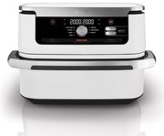 Двоен фритюрник с горещ въздух Ninja AF500EUWH, 10.4 л, 7 програми, Таймер, Независими зони, Бял