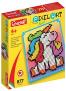 Quercetti - Мозайка дребни части PIXEL ART Еднорог