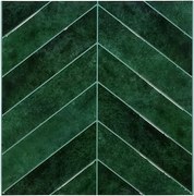 Стикери atmosphera Caro Chevrons, Тъмнозелен 30×30 cm, 2 бр