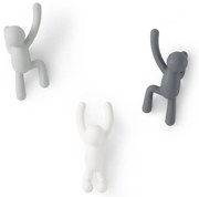 Пластмасови куки за стена в комплект от 3 броя Buddy - Umbra