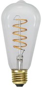 Топла LED крушка с димируема жичка E27, 4 W Spiral Filament - Star Trading