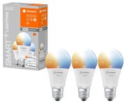 К-кт 3 бр. LED димируема крушка SMART + E27/9,5W/230V 2700K-6500K - Ledvance