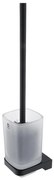 NIMCO MAC 29094CN-90 - Четка за тоалетна със стенен монтаж MAYA матов стъкло/матов черен
