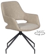 Трапезен стол TOTNES -1 - бежов SF 1