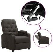 3093485 vidaXL Изправящ стол, таупе, текстил