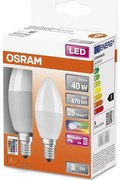 К-кт 2x LED RGBW Димируема крушка B38 E14/4,9W/230V 2700K + д.у. - Osram