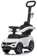 Push автомобил Volkswagen 3в1 2xAA бял/черен