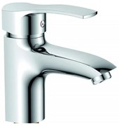 Стоящ смесител за умивалник "Quadrat" ICF 1625305C, месинг, хром, 14.8x11см