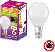 LED Антибактериална крушка P40 E14/4,9W/230V 4000K - Osram