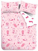 Розово единично спално бельо 135x200 cm Cowgirl Boot – Sassy B