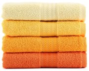 Комплект от 4 памучни кърпи Daisy, 50 x 90 cm Rainbow - Foutastic