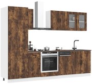 3314796 vidaXL Комплект кухненски шкафове от 8 части Kalmar, инженерно дърво