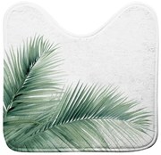 Бял/зелен килим за баня WC 45x45 cm Havane – douceur d'intérieur