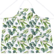 Зелена памучна престилка Floating Eucalyptus - Butter Kings