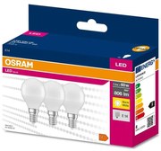 К-кт 3x LED Крушка P45 E14/7,5W/230V 3000K - Osram