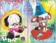 Larsen - Пъзел: Серия - "Животни" - 14 части, среден