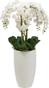 Изкуствено растение atmosphera Orchid Hotel, 115 cm, Керамика