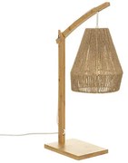 Настолна лампа atmosphera Palm Cocktail, 55 см, Бамбук