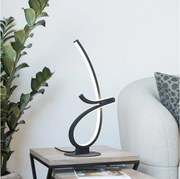 Eglo 902348 - LED настолна лампа CARDONCITO LED/12W/230V 2700/4000/6500K черна