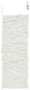 Бяла вълнена пътека подходяща за пране и ръчно изработена 70x200 cm Enkang Ivory – Lorena Canals