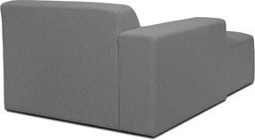 Сив модул за диван (ляв ъгъл) Roxy - Scandic