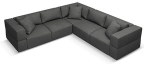 Тъмносив променлив ъглов диван Esther – Milo Casa