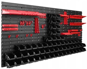 Стена за инструменти 172x78 см + 60 кутии