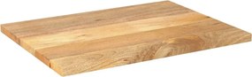 371469 vidaXL Плот за маса, 90x60x2,5 см, правоъгълен, манго масив