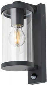 RABALUX Силистра,външен аплик,E27 1X60W,ant,сензор - 7892