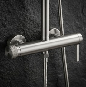 Комплект за душ Rea Rivo Brush Nickel