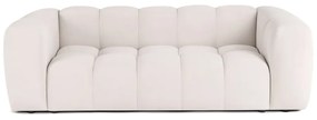 Кремав кадифен диван 225 cm Cube – Bonami Selection