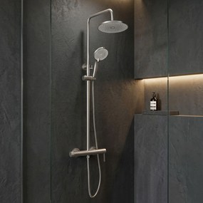 Комплект за душ Rea Rivo Brush Nickel