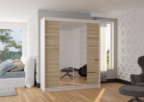 Гардероб Scott 180 плъзгащ се-Leuko - Drus