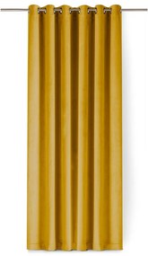 Затъмняваща завеса в цвят горчица 200x300 cm Velto – Filumi