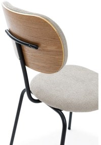 Бежови трапезни столове в комплект от 4 бр. Dash – Marckeric