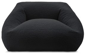 Черен пуф Lilibet – Bobochic Paris