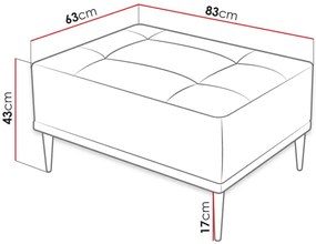Пуф Rapallo-Prasino
