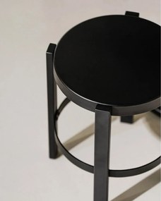 Черен стоманен стол Doon – noo.ma