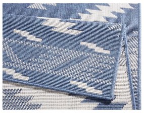 Синьо-кремав килим на открито , 230 x 160 cm Malibu - NORTHRUGS