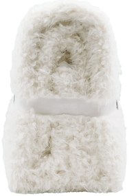 Кремаво одеяло от изкуствена кожа 220x240 cm Mouton – douceur d'intérieur