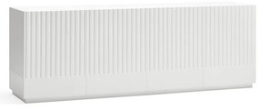 Бял скрин с чекмеджета , ширина 200 cm Doric - Teulat