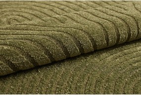 Тъмнозелен килим 120x170 cm Whirl – ESTE