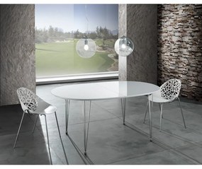 Бели трапезни столове в комплект от 2 броя Eura - Tomasucci