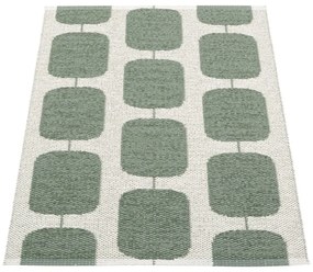 Зелен и кремав килим за открито и закрито 70x100 cm Sten Army – Pappelina