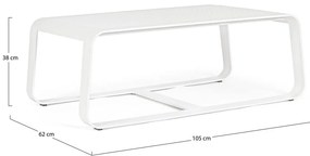 Алуминиева градинска масичка за кафе 62x105 cm Merrigan – Bizzotto