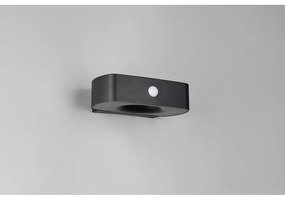 LED стенно външно осветително тяло със соларен панел (височина 6 cm) Bilbao – Trio