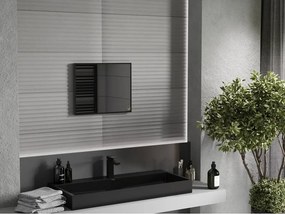 Mexen Loft правоъгълно огледало за баня 50 x 40 см, черна рамка - 9852-050-040-000-70